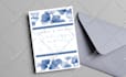 create elegant wedding invitation cards design, save the date card