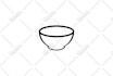 design unique graphics vector line icon, cute doodle icon