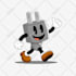 create a retro cuphead style illustration