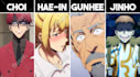 trendy anime youtube thumbnails for reviews, reactions