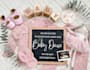 create a special baby announcement invitation