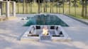 design and render swimming pool, backyard, villa landscape