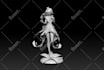 sculpt a 3d model character or product for printing stl