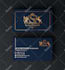 design luxury minimalist business card with gold foil