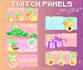 draw you original twitch info panel art