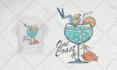 create awesome beach vintage clothing design