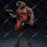 create stylized 3d character modelling and texturing
