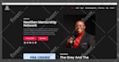 design clean ebook author, book author website