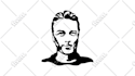 create a minimalist  face logo from your picture