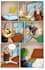 draw and ink a comic book page 3 panels