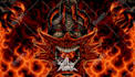 draw metal cover album and heavy metal illustration dark art