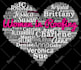 design custom word cloud art, typography portrait, or text shape t shirt design