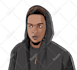 draw your photo into game character cartoon