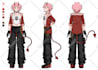 draw a character sheet reference for your oc