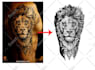 convert your tattoo into stencil,vector,sketch with manipulation