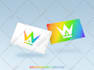 design elegant and modern business card design with qr code