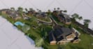 render site plan , 2d drawing , plat map , vector map