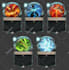 draw a 2d game art, a concept art, a game asset, an icon, UI