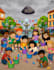 design 3d children book illustration and cover, children story book illustration