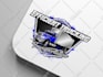 design trucking business, towing, transport, truck logo