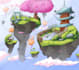 paint digital landscapes and backgrounds