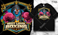 design t shirt streetwear cartoon illustration
