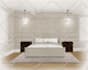 make bedroom interior illustration, sketch