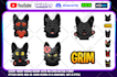 design awesome twitch subscriber sub badges, youtube emotes, and discord emojis