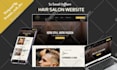 build barbershop website, hair salon website, barber website