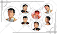 draw character reference sheet in anime style