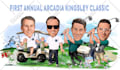 draw a premium golf caricature, any sports caricature
