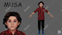 create realistic aaa game characters for unreal  projects