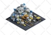 create 2d game assets, props, icons, tileset, items for unity or mobile games