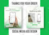 create social media posts, ad creative, facebook ad image, instagram design