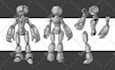 design an elite 2d mecha character for your game