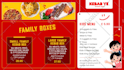 design amazing editable food restaurant menu