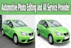 do natural shadow, background removal, and photo retouching