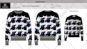 do a technical flat knit sketch and tech pack