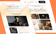 design a high converting responsive website UI design in figma