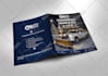 design modern  corporate presentation folder custom design