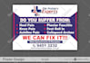 design vinyl banner, web banner, flyer, poster
