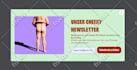 design popup, signup form using klaviyo