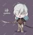 draw custom chibi characters of anime, manga, oc