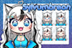 draw a custom pngtuber for your streams