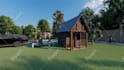 design and render 3d architectural visualizations of a modern house