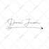 design a unique signature, cursive logo