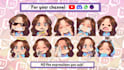 create express custom twitch emotes,sub badges