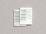 design iconic checklist, price list, invoice and fillable pdf form