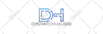 do transport logistics trucking transportation and dispatching logo