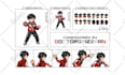 create gen 3 custom pokemon overworld trainer sprite sheet